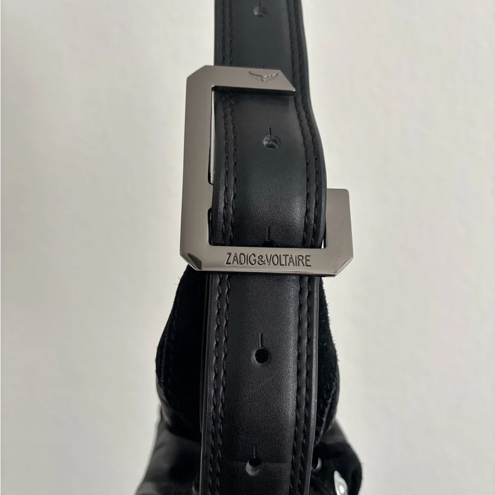 Zadig & Voltaire | Le Cecilia XS Patchwork & Stud Handbag - Picture 4 of 9